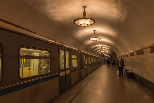 莫斯科地铁站基辅站图片素材免费下载