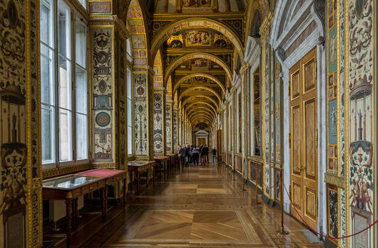 圣彼得堡冬宫博物馆拉斐尔长廊图片素材免费下载