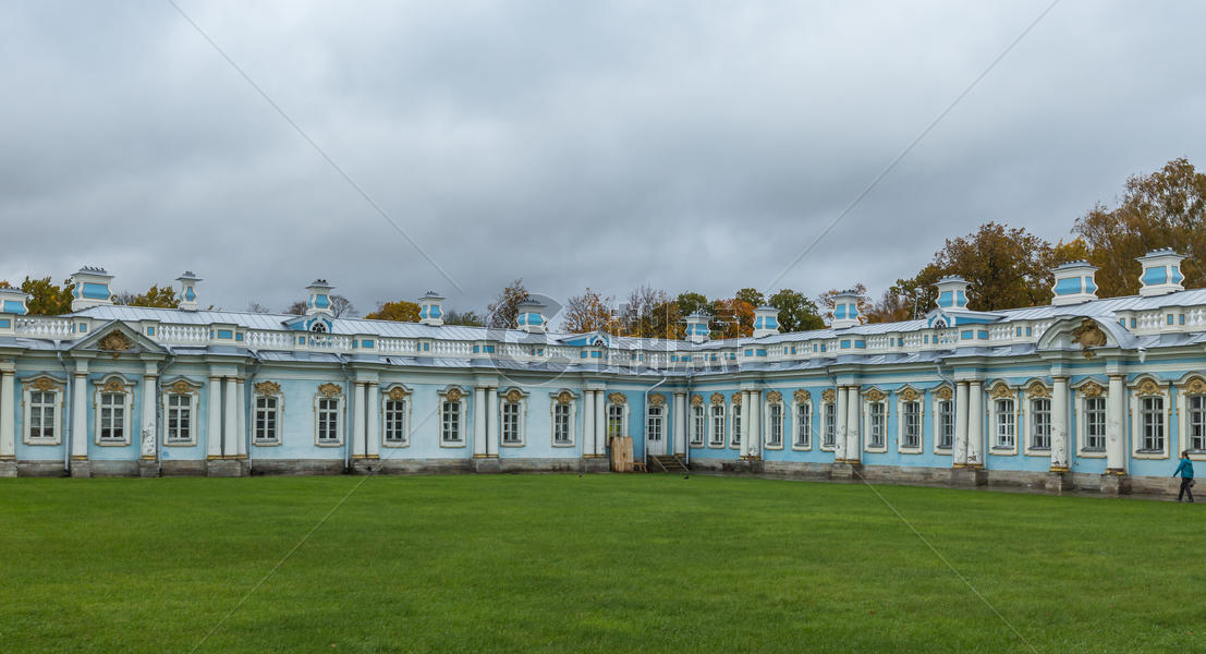 圣彼得堡叶卡捷琳娜宫外观图片素材免费下载