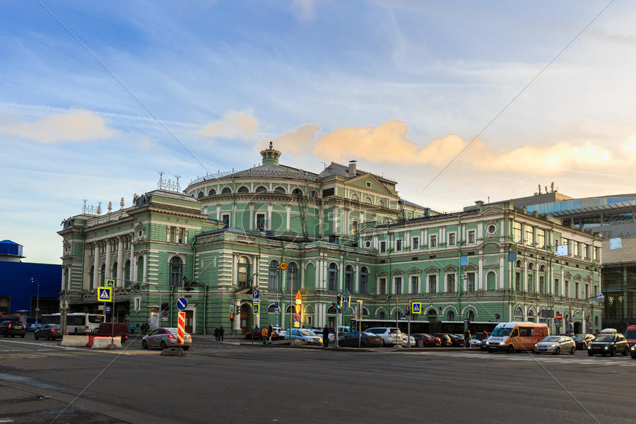 圣彼得堡马林斯基剧院外观图片素材免费下载