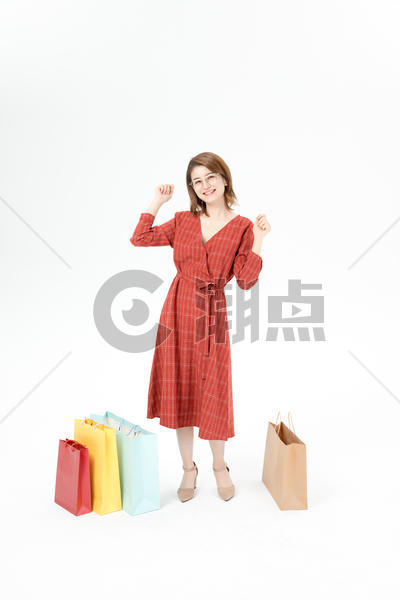 女性购物逛街图片素材免费下载