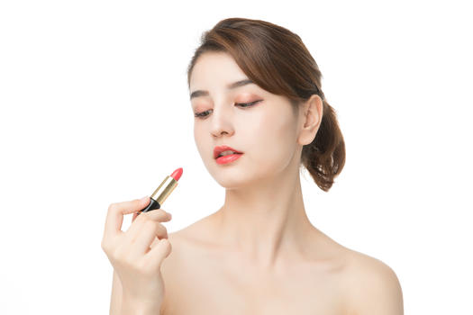 女性化妆口红图片素材免费下载