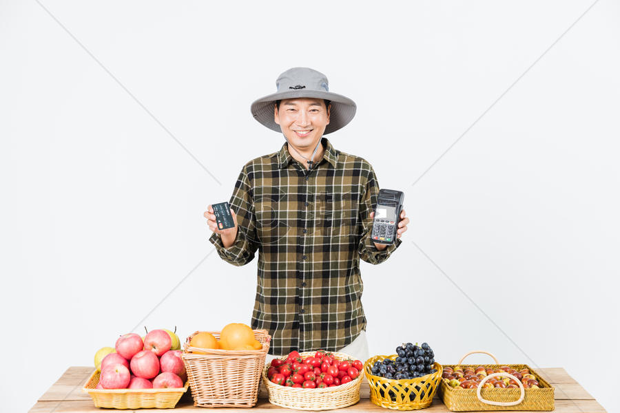 果农水果出售手机交易图片素材免费下载