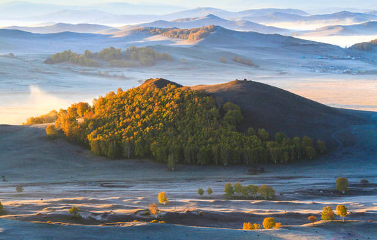 内蒙古自治区乌兰布统敖包吐景区图片素材免费下载