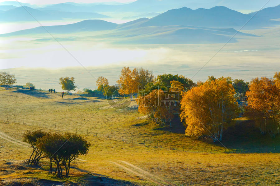 内蒙古自治区乌兰布统敖包吐景区图片素材免费下载
