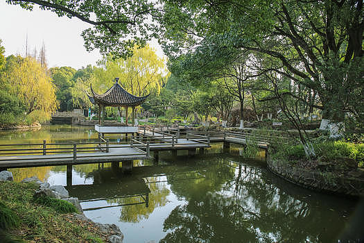 中式园林图片素材免费下载