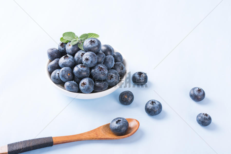 新鲜水果蓝莓图片素材免费下载