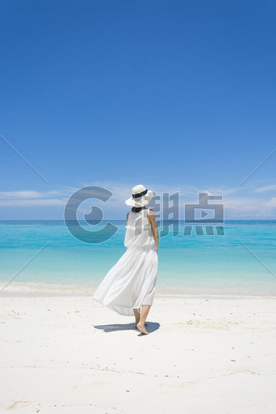 马来西亚沙巴环滩岛海滩女神图片素材免费下载