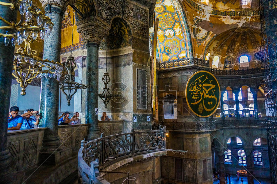 土耳其伊斯坦布尔圣索菲亚教堂图片素材免费下载