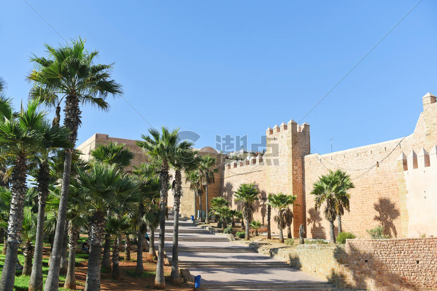 摩洛哥拉巴特老城图片素材免费下载