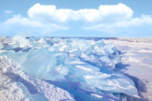 梦幻冰雪世界图片素材免费下载