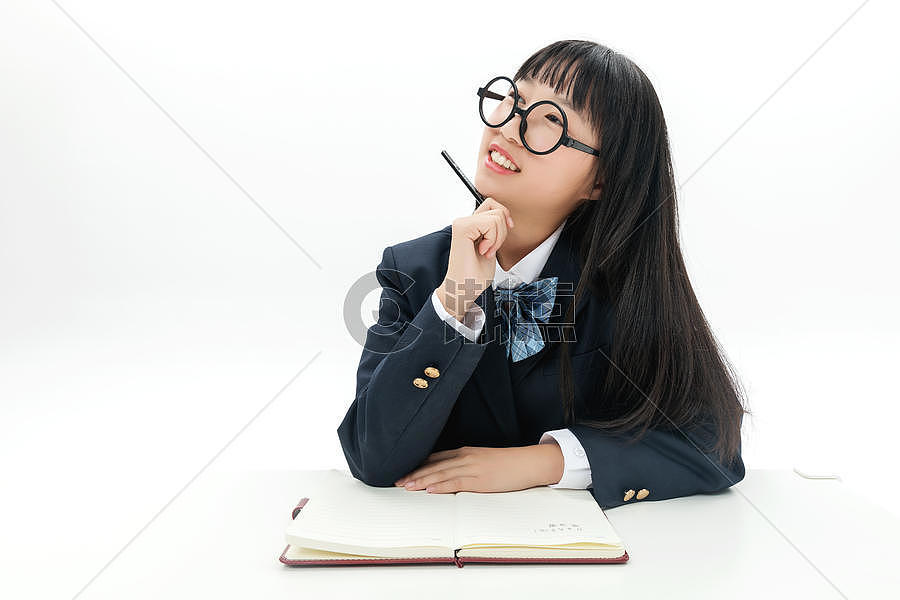 初中女生学习形象摄影图6276*4184图片素材免费下载-编号907543-潮点视频