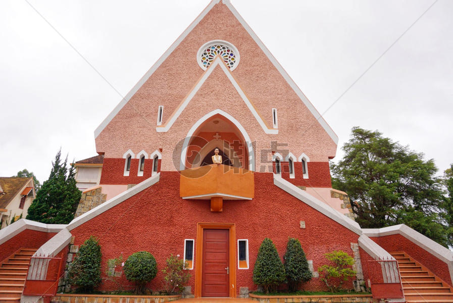 越南大叻玛丽修道院图片素材免费下载