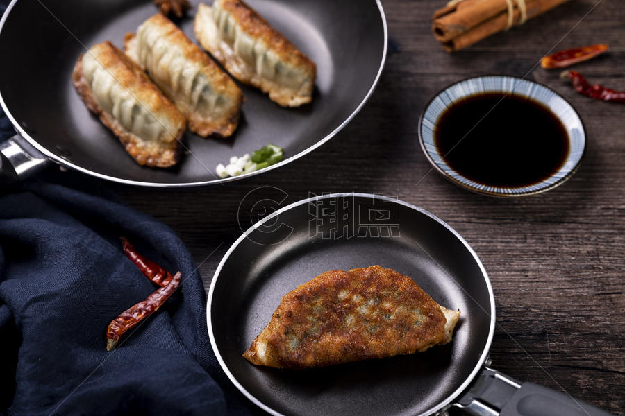 冬至传统年味煎饺图片素材免费下载