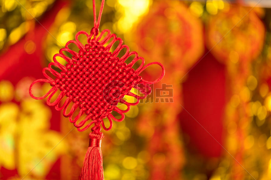 新年中国节挂饰图片素材免费下载