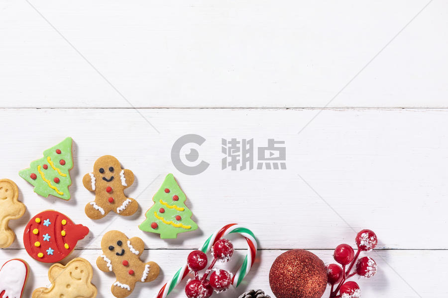 圣诞姜饼图片素材免费下载