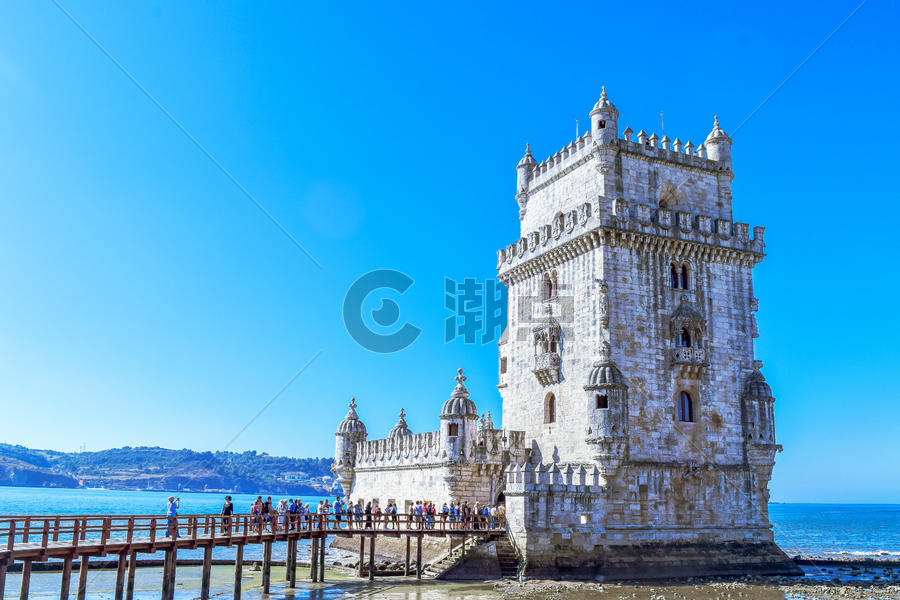 葡萄牙里斯本贝伦塔图片素材免费下载