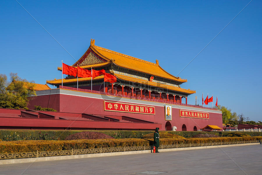 北京天安门景色图片素材免费下载