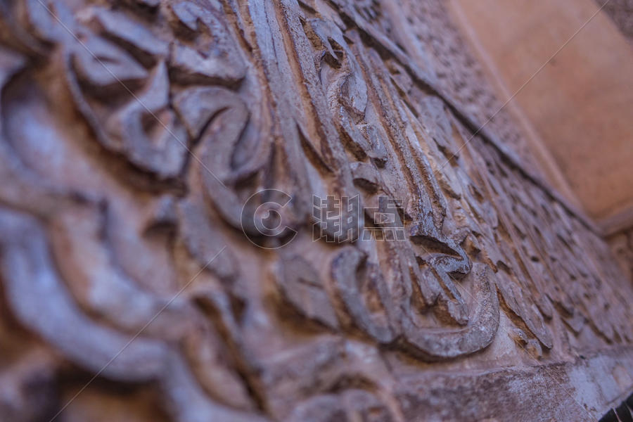 摩洛哥木雕花纹细节图片素材免费下载