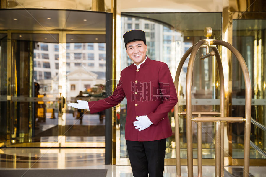 酒店接待门童摄影图6240*4160图片素材免费下载-编号917297-潮点视频