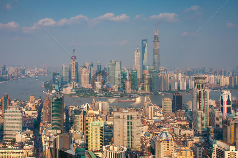 上海地标城市风光图片素材免费下载