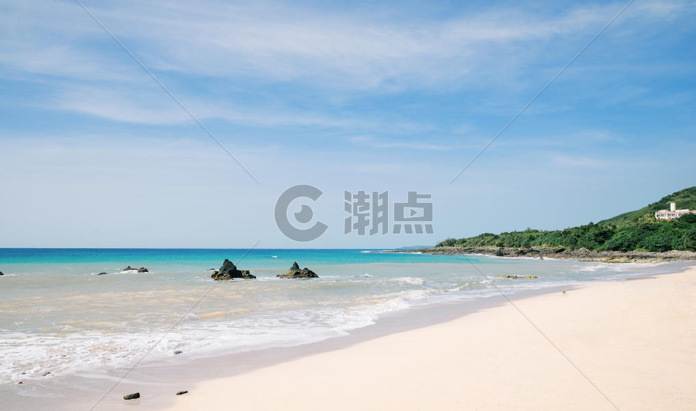 台湾绿岛大白沙图片素材免费下载