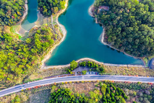 杭州千岛湖美丽的自然风光图片素材免费下载