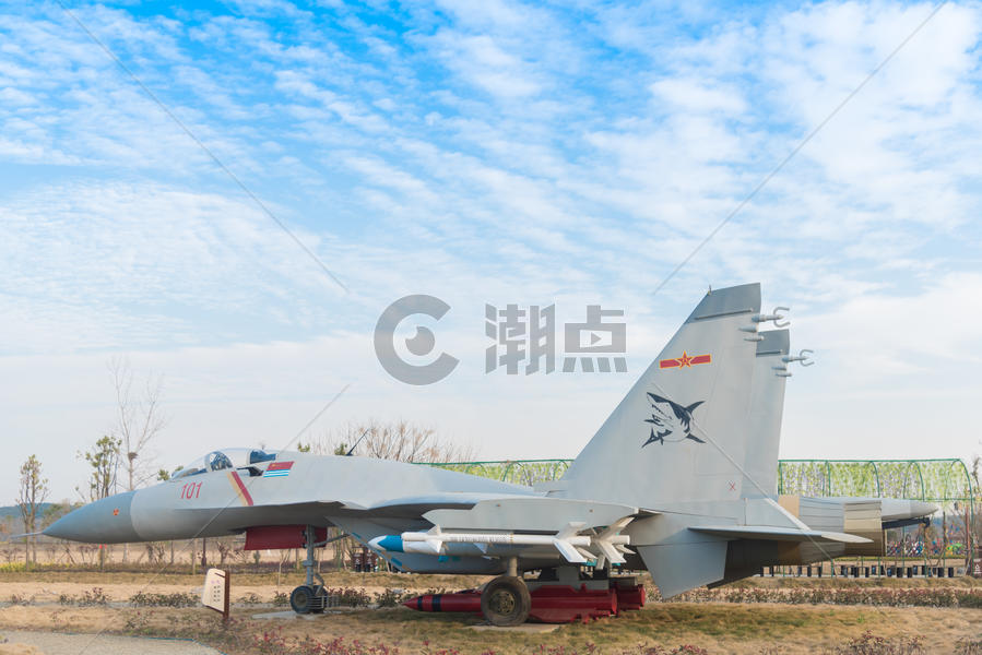 武汉木兰水镇飞机模型图片素材免费下载