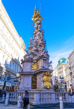 维也纳街头特色建筑图片素材免费下载