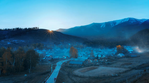 新疆白哈巴景色图片素材免费下载