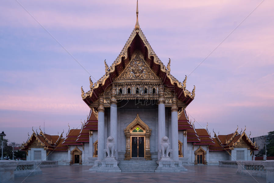 泰国曼谷石玉寺外景图片素材免费下载