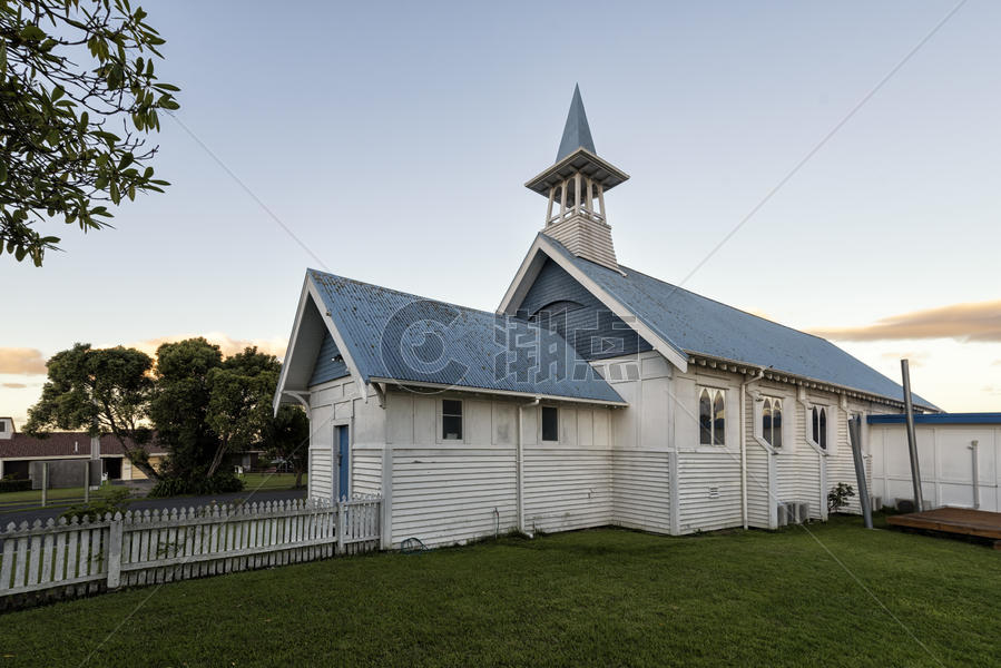 新西兰北岛Te Puke教堂图片素材免费下载