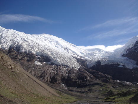 西藏卡若拉冰川图片素材免费下载