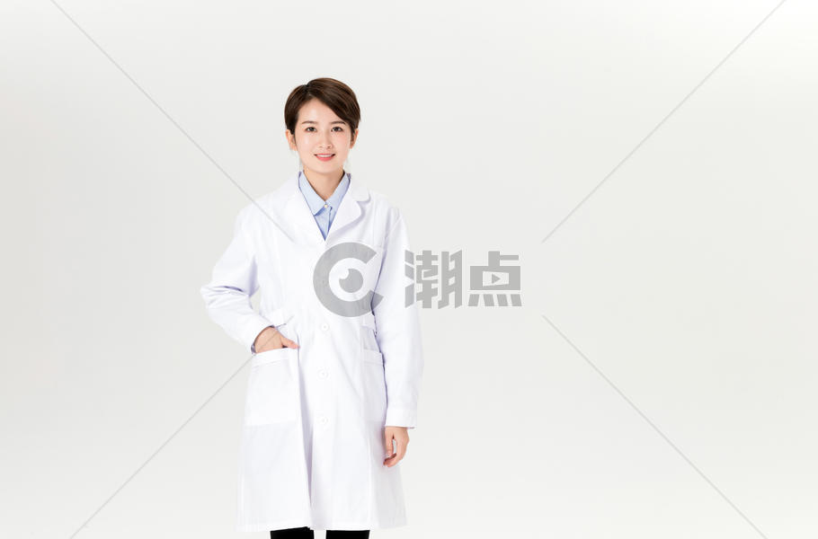女性医生职业形象图片素材免费下载