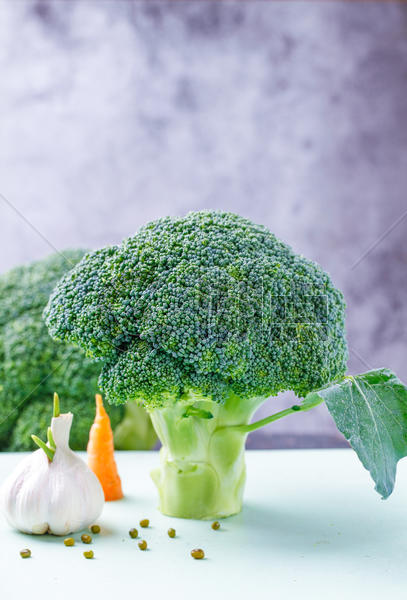 新鲜蔬菜西蓝花图片素材免费下载