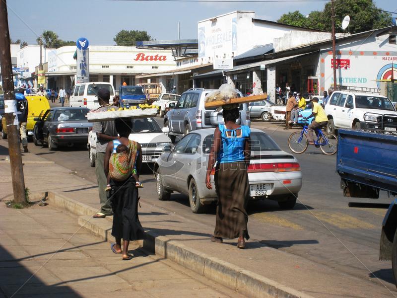 赞比亚首都卢萨卡街景图片素材免费下载