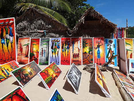 马达加斯加特色绘画图片素材免费下载