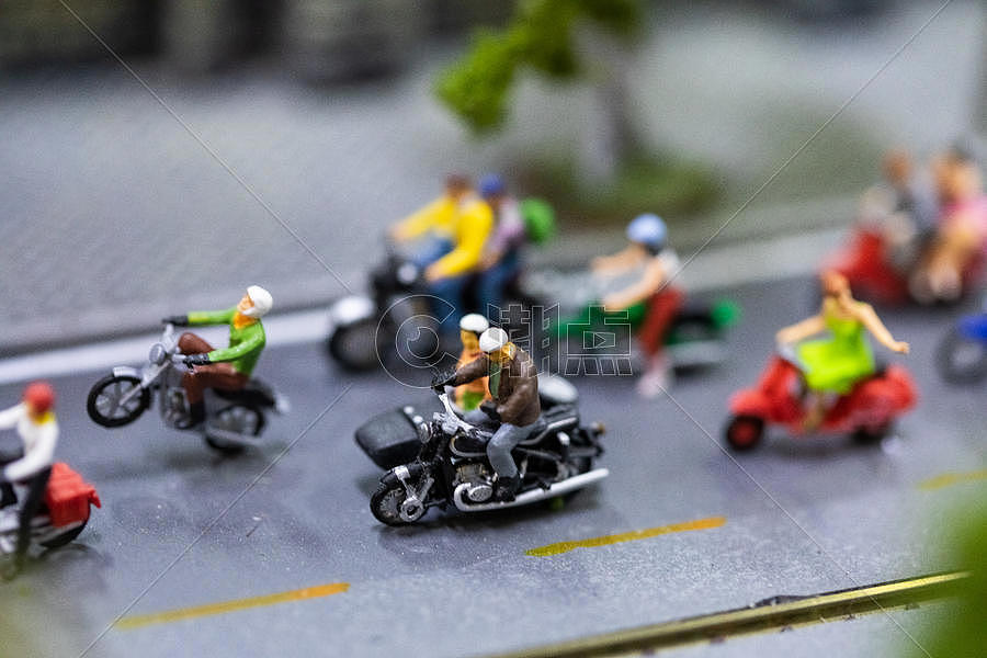 骑车小人模型图片素材免费下载
