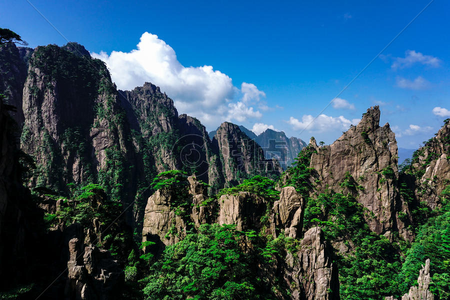 黄山旅游风景图片素材免费下载