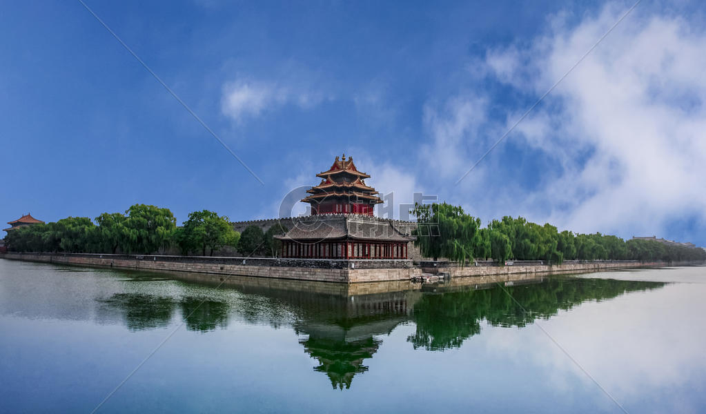 北京角楼护城河图片素材免费下载