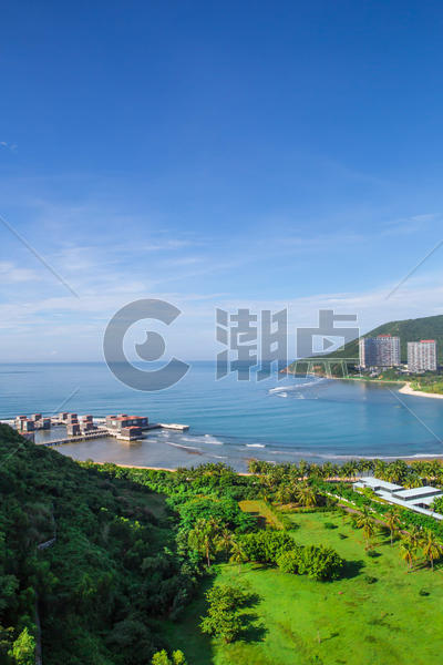 海南三亚亚龙湾美景图片素材免费下载