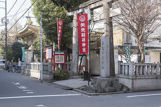 日本东京矢先神社图片素材免费下载