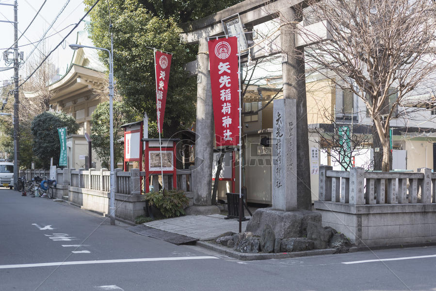 日本东京矢先神社图片素材免费下载