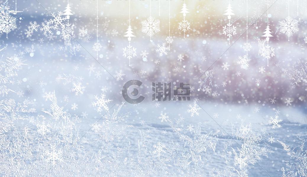 冬天雪花图片素材免费下载