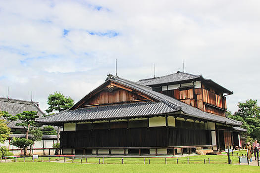 京都二条城日式庭院图片素材免费下载