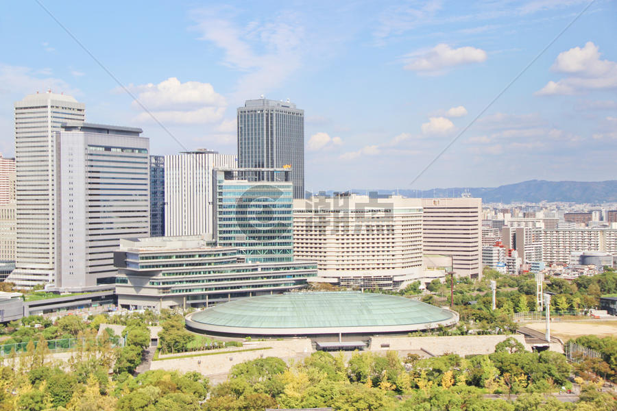 大阪建筑群图片素材免费下载