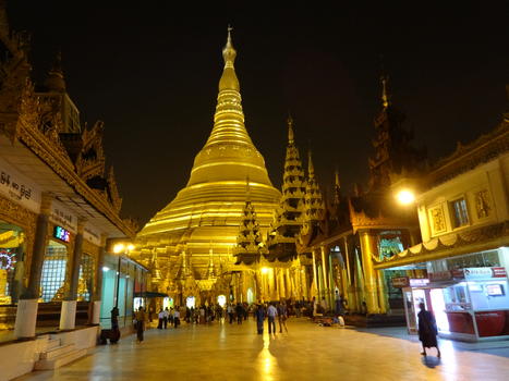 缅甸风情仰光大金塔图片素材免费下载