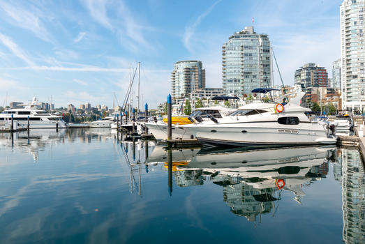 加拿大温哥华城市风光图片素材免费下载