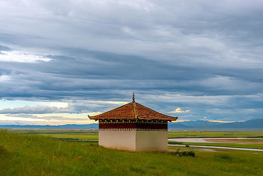 坝上草原蒙古包图片素材免费下载