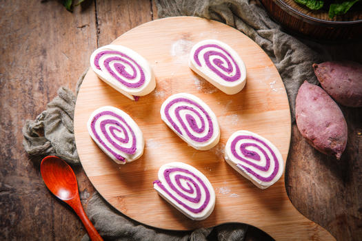 紫薯糕点图片素材免费下载